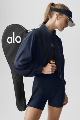 Alo Yoga Clubhouse Jacket - Navy in Kuwait