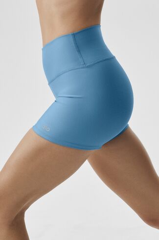 Alo Yoga 3" High-Waist Airlift Short - California Blue in Saudi Arabia