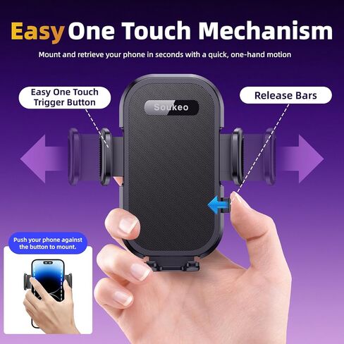 Upgraded Car Phone Holder Fits for Subaru Forester 2014-2018 Auto Accessories,Cradles Adjustable Cell Phone Mount for 4-7 in Phones in Kuwait