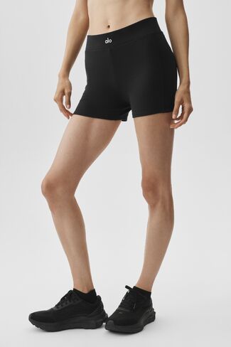 Alo Yoga 3" Airbrush High-Waist Aura Short - Black in Kuwait