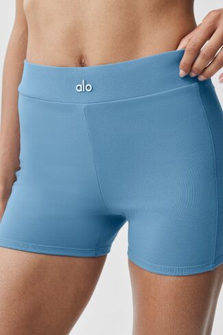 Alo Yoga 3" Airbrush High-Waist Aura Short - California Blue in Kuwait
