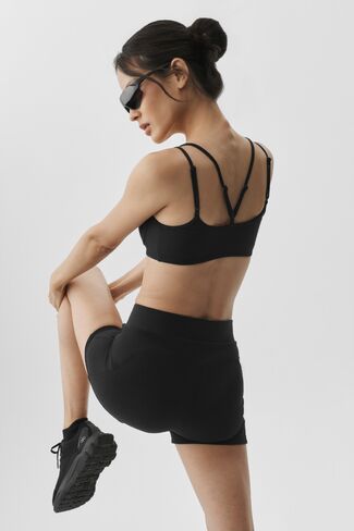 Alo Yoga Airbrush Aura Bra - Black in Kuwait