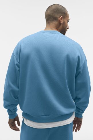 Alo Yoga Accolade Crew Neck Pullover - California Blue in Saudi Arabia