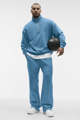 Alo Yoga Accolade 1/4 Zip Pullover - California Blue in Kuwait