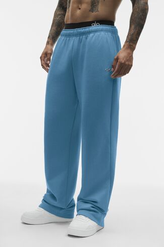 Alo Yoga Accolade Straight Leg Sweatpant - California Blue in Saudi Arabia