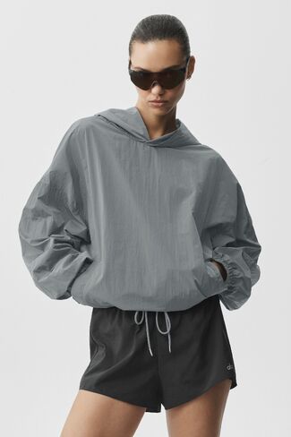 Alo Yoga Axis Hooded Pullover - Monument in Saudi Arabia