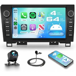 [4+64GB] Car Stereo for Toyota Sequoia 2008-2013/Tundra 2007-2013 in Saudi Arabia