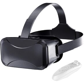 VR Glasses Headset, 3D Virtual Reality VR Box for Cell Phone, Immersive Goggles for Panoramic Games & Movies in Kuwait