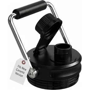 Jmoe USA Improved Jug Lid for RTIC Half Gallon and One Gallon Jugs | Replacement Lid With Upgraded Features, Better Cap, Rubber Grip, Thicker Steel, and Better Gasket | Made of BPA Free Plastic in Kuwait