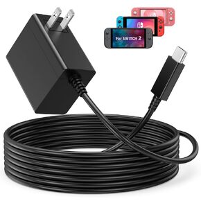 YSSTKFD Charger for Nintendo Switch, 45W AC Adapter, 20V/2.25A Fast Charging with 5FT USB-C Cable Compatible with Lite/OLED/Steam Deck/PlayStation Portal, Support Switch TV Mode in Saudi Arabia