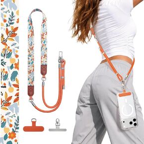 3-in-1 Phone Crossbody Lanyard, 170CM Adjustable Detachable Strap in Kuwait