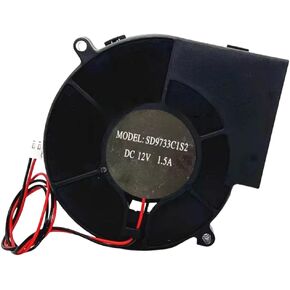 SD9733C1S2 DC12V 1.5A 9733 Cooling Fan 97x97x33MM in Saudi Arabia