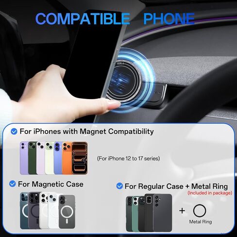 Car Phone Holder for Tesla Model Y Juniper Model 3 Highland Y L in Kuwait