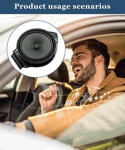 25852236 Front Car Audio Door Radio Speaker Assembly Left or Right Fits for 2007–2013 Chevrolet Silverado 1500, 2500HD, 3500HD Fits for GMC Sierra 1500, 2500HD, 3500HD in Saudi Arabia