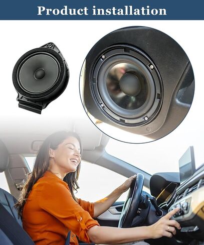 25852236 Front Car Audio Door Radio Speaker Assembly Left or Right Fits for 2007–2013 Chevrolet Silverado 1500, 2500HD, 3500HD Fits for GMC Sierra 1500, 2500HD, 3500HD in Saudi Arabia