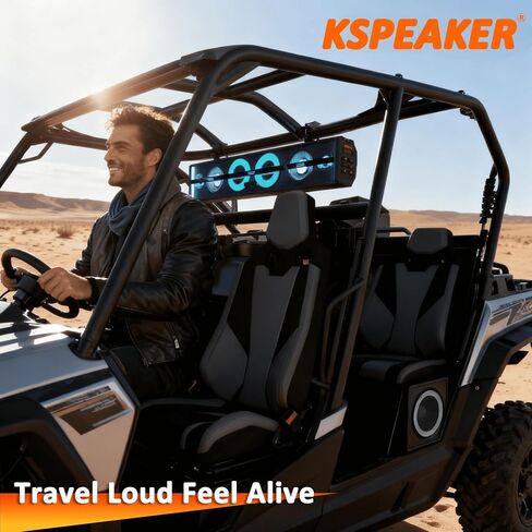 UTV Speakers ATV Speaker ATV Sound Bar UTV Sound Bar Golf Cart SoundBar Sxs RZR Boat Speaker Polaris Can Am Fourwheeler Marine in Saudi Arabia