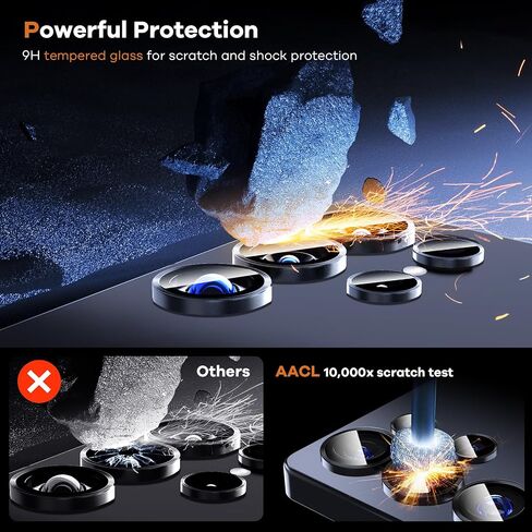 AACL for Samsung Galaxy S25 Ultra Camera Lens Protector Tempered Glass in Kuwait