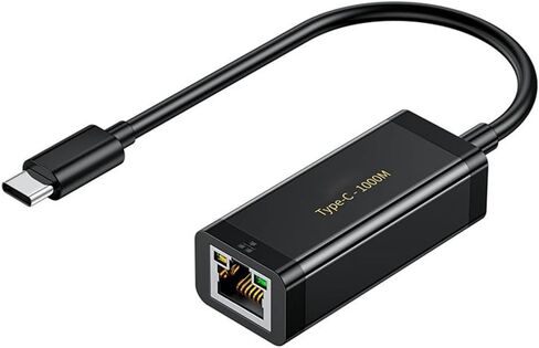 USB-C Ethernet Adapter 1000Mbps USB-C to RJ45 for Notebook in Kuwait