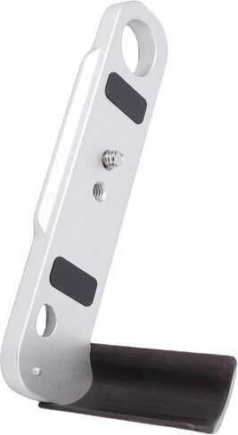 L Shaped Wooden Handle Grip, Camera Wooden Handle Fast Release Plate, Ebony Handgrip Aluminum Alloy Baseplate for F3, F3HD, F3T, Cameras in Saudi Arabia
