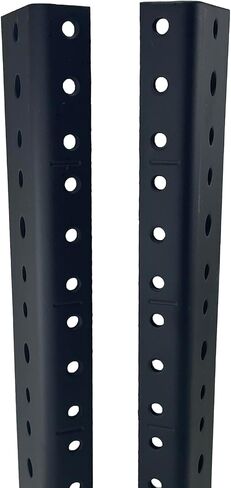 (1 Pair) Penn ELCOM Vertical Rack Rails with Screws (1U) in Saudi Arabia