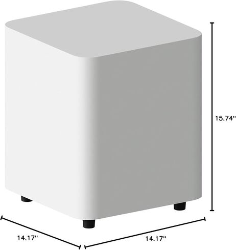 Fosi Audio SW10 10" Powered 500W Subwoofer with Built-in Amp, Active Amplified Compact 10 inch Subwoofer for Home Theater Audio, LFE & RCA Inputs/Outputs in Kuwait