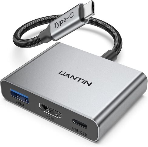 UANTIN Laptop Docking Station 3 Monitors, 8-in-1 USB C Dock with 2 HDMI, DP in Saudi Arabia