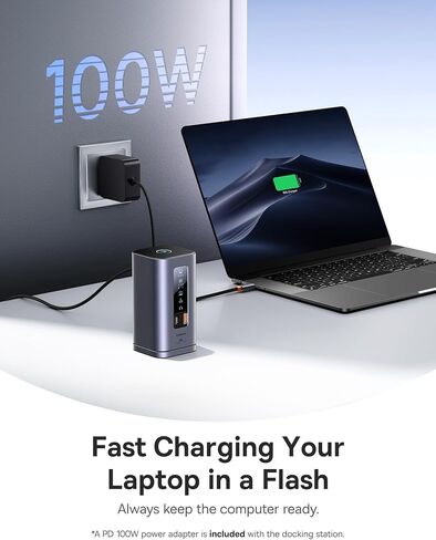 Baseus Spacemate 11-in-1 Docking Station with Power Supply for 3 Monitors in Saudi Arabia