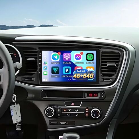 4G+64G Android Radio for Kia Optima 2013 2014 2015 9 inch Screen Car Stereo in Saudi Arabia