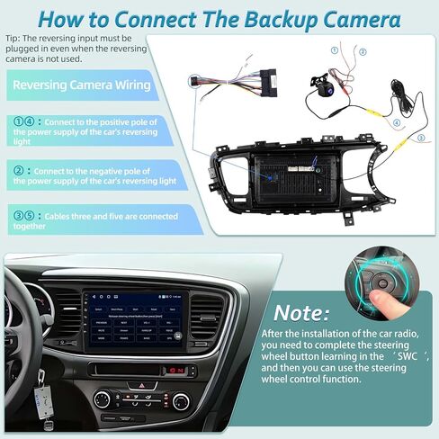 4G+64G Android Radio for Kia Optima 2013 2014 2015 9 inch Screen Car Stereo in Saudi Arabia