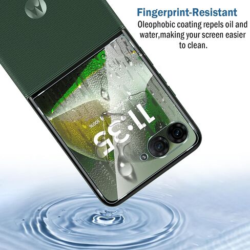 2 Pack Compatible with Motorola Razr+ Plus 2026/Razr Ultra 2026 Screen Protector [Front Screen Only],9H Tempered Glass Film,HD Clear Scratch Resistant,Bubble-Free for Motorola Razr Plus 2026 Screen Protector in Kuwait
