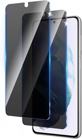 2 Pack Privacy Screen Protector Designed for Samsung Galaxy S21 5G,Full Coverage Anti-Spy Tempered Glass Film,9H Hardness,Anti-Fingerprint,Bubble Free,Easy to Install in Saudi Arabia