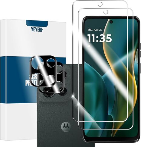 Moto G Power 5G 2025/2026 Tempered Glass Screen & Lens Protector 2+2 Pack in Saudi Arabia