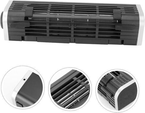 Portable Laptop Cooling Pad with Strong Heat Dissipation and Low Power Consumption, Aluminum Alloy and Abs Material, Adjustable Holder with Rear Plugs for Tablets and Laptops in Kuwait
