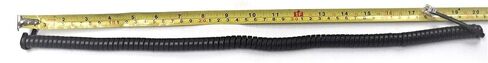 25-Pack Charcoal Gray 12Ft Replacement Handset Cord for Toshiba Phone DKT in Saudi Arabia