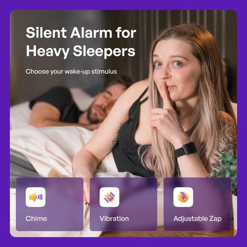 Pavlok 3 Sports (White) – App Controlled Silent Alarm & Habit Trainer Wearable – Vibration/Chime/Zap – Includes Plus (Lifetime Access) – Steps & Sleep Tracking in Kuwait
