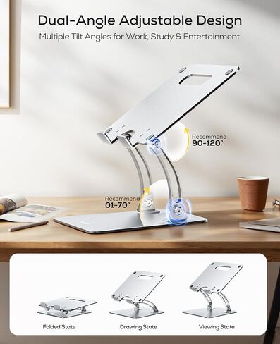 Nulaxy Adjustable Laptop Stand & 18" Height Telescopic Laptop Stand in Kuwait
