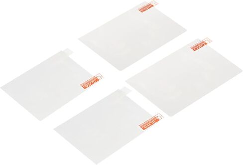 Gazaar Top LCD Screen Protector 9H Hardness Scratch High Sensitivity Clear Glass PET Film for New 3DS XL, Top Clear Glass PET Film Top LCD Screen Protector for 3DS in Kuwait