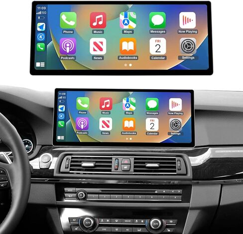 2026 12.3" CarPlay Android Auto Screen for BMW 5 Series F10/F11 in Kuwait