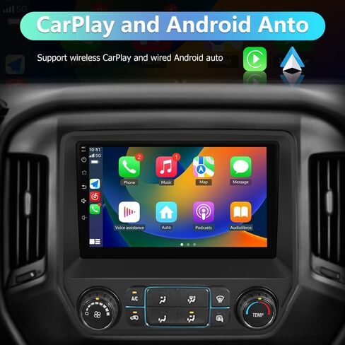 10.1 inch Car Radio for Chevy Silverado GMC Sierra 2014-2018 in Kuwait