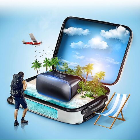 VR Glasses Headset, 3D Virtual Reality VR Box for Cell Phone, Immersive Goggles for Panoramic Games & Movies in Kuwait