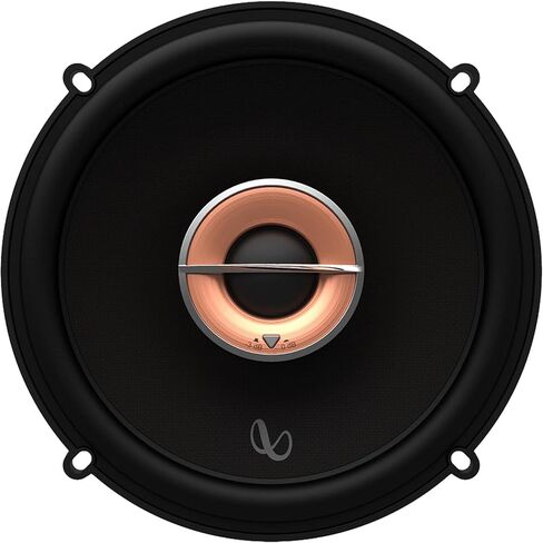 Infinity Kappa 63XF & 53XF 2-Way Car Speaker Bundle - 6.5 Inch and 5.25 Inch Coaxial Speakers, Glass Fiber Woofers, Silk Dome Tweeters, 4-Piece Set in Kuwait