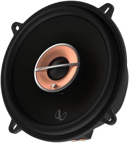 Infinity Kappa 63XF & 53XF 2-Way Car Speaker Bundle - 6.5 Inch and 5.25 Inch Coaxial Speakers, Glass Fiber Woofers, Silk Dome Tweeters, 4-Piece Set in Kuwait