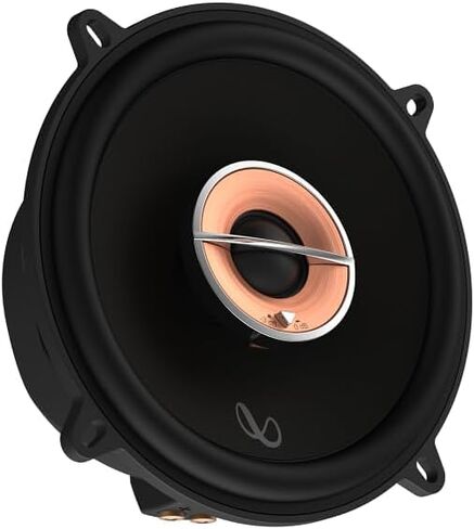 Infinity Kappa 63XF & 53XF 2-Way Car Speaker Bundle - 6.5 Inch and 5.25 Inch Coaxial Speakers, Glass Fiber Woofers, Silk Dome Tweeters, 4-Piece Set in Kuwait
