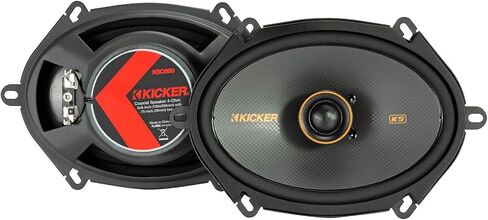 Kicker KSC680 6x8 5x7 Inch Coaxial Car Audio Speakers (Renewed) in Kuwait