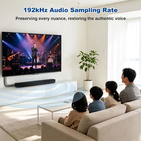 Tendak 192 Khz HDMI ARC/eARC to HDMI Optical Coaxial Audio Converter Cable in Kuwait
