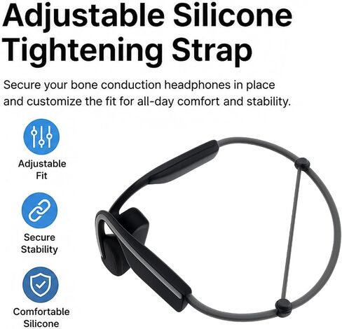 10 Pieces Adjust Strip for SHOKZ Bone Conduction Sport Headphones in Kuwait
