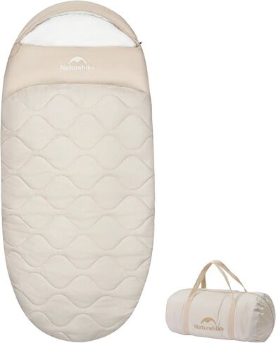 Naturehike XXL Oval Sleeping Bag for Adults with PFAS-Free Fabric in Saudi Arabia