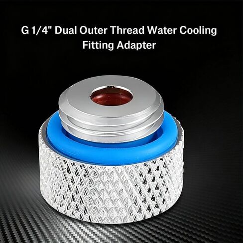 G1/4 Thread Brass Vent Valve Plug – Automatic Exhaust Pressure Connector for Computer Water Cooling, Leak-Proof with Silicone Seal Ring in Saudi Arabia