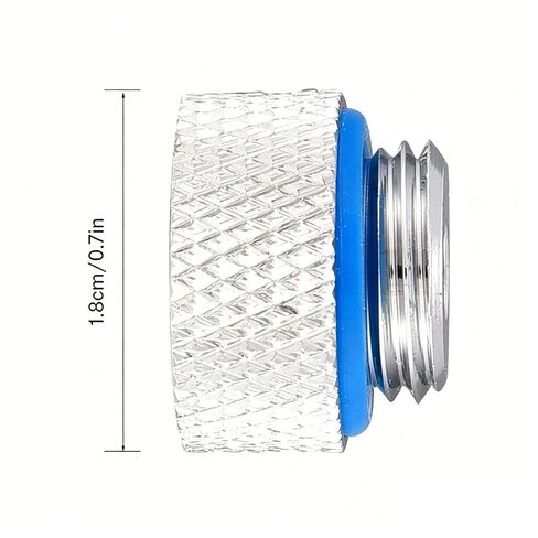 G1/4 Thread Brass Vent Valve Plug – Automatic Exhaust Pressure Connector for Computer Water Cooling, Leak-Proof with Silicone Seal Ring in Saudi Arabia