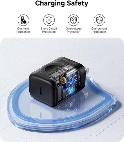 5W Fast Wireless Charger for Apple Watch, 2-in-1 PD 30W Charger Block in Kuwait